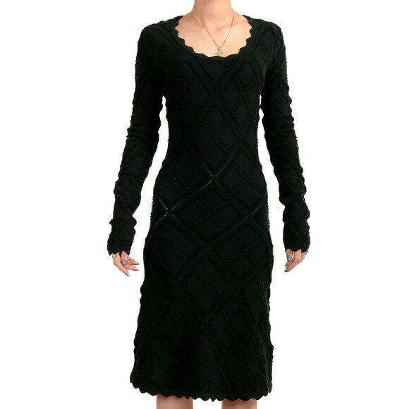 check long dress Shire Check Maxi Dress 8